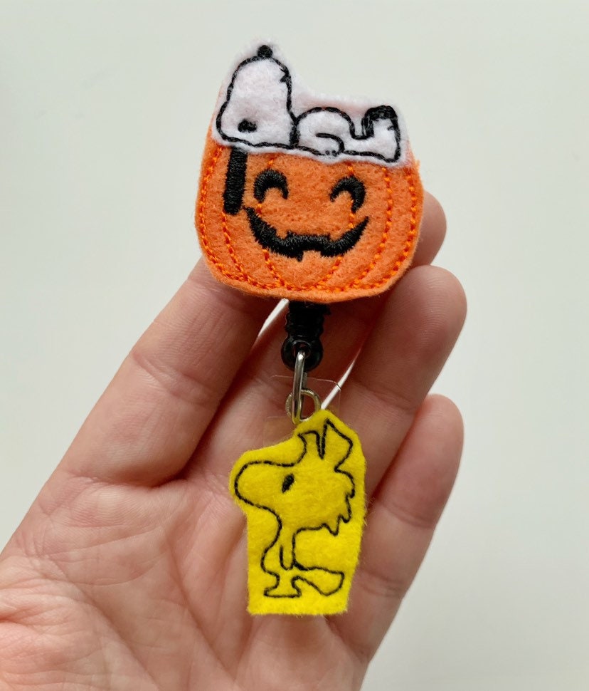 Snoopy Badge Reel, Nurse Badge Reel, Badge Reel, Badge Holder, ID Badge Holder, ID Badge Reel, Nurse Badge Holder, fall badge reel