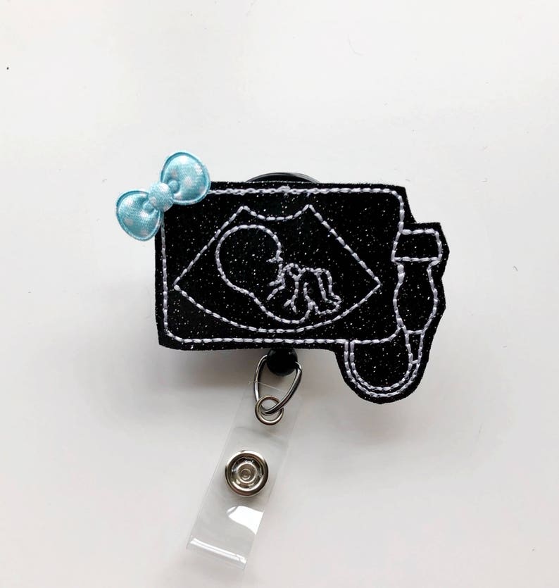 Ultrasound Badge Reel, RDMs, Nurse Badge Reel, Ultrasound Tech, Nurse Gift, Sonographer gift, Maternity Nurse, Badge Reel, Badge Holder image 5