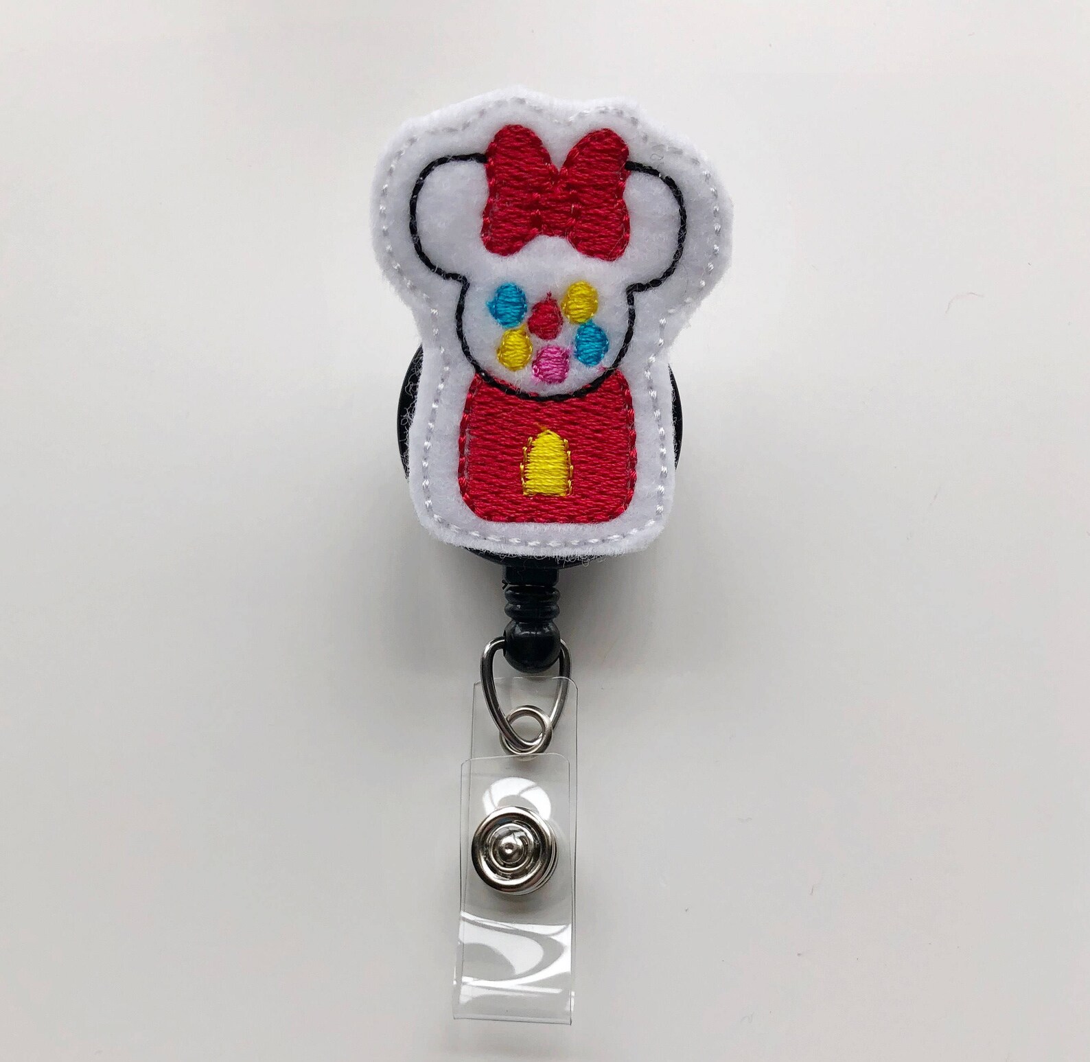Minnie Mouse Badge Disney Name Badge Disney Badge Reel Name Etsy