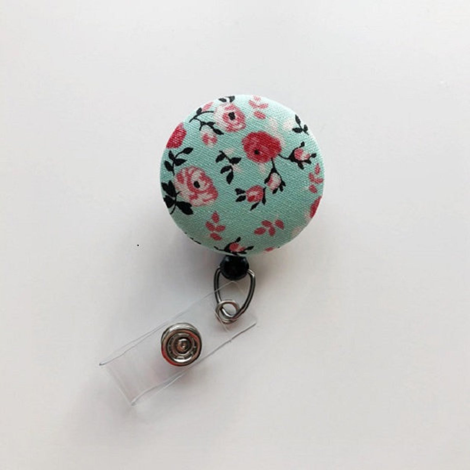 Nurse Badge Reel Flower Badge Reel Retractable Badge Badge Etsy