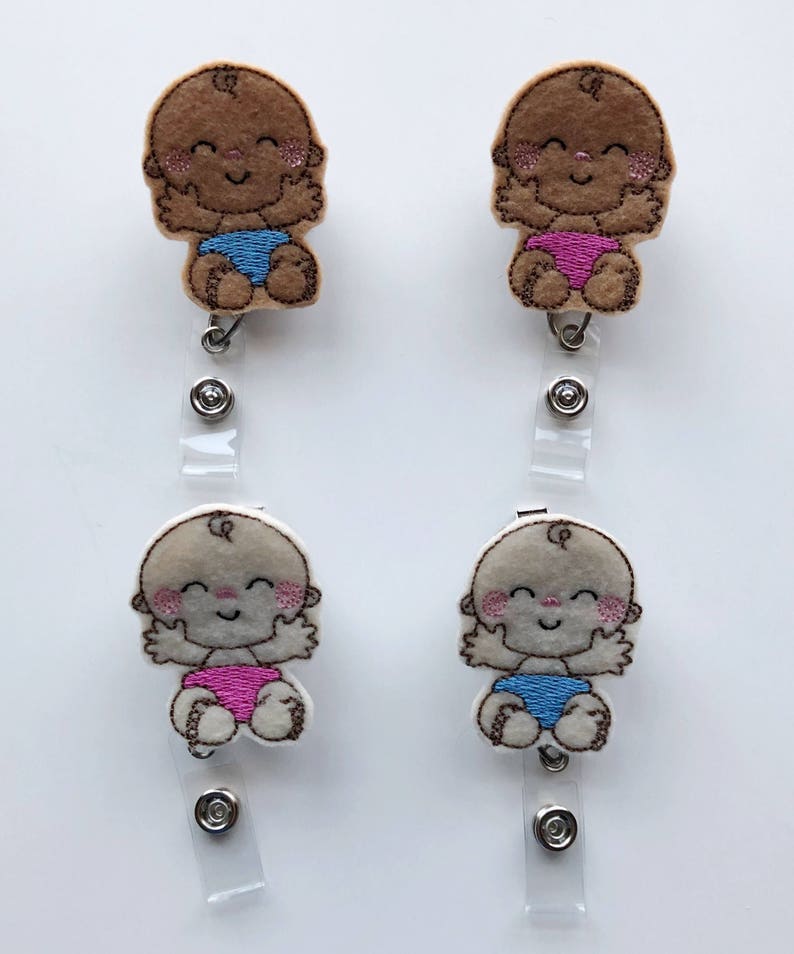 Badge Holder Name Badge Doctor id Tag Maternity Nurse Nurses id tag nurse gift baby badge reel Nurse Badge Reel badge reel nurse