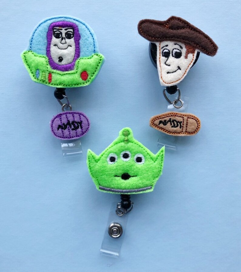 Disney Badge Reel Toy Story Badge Reel Nurse Badge Reel Etsy