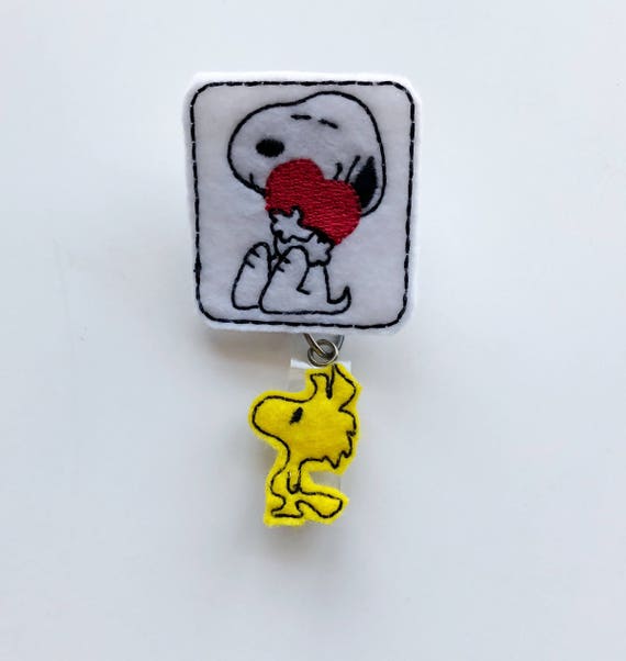 Snoopy Badge Reel, Badge Reel, Nurse Badge Reel, Pediatric Nurse