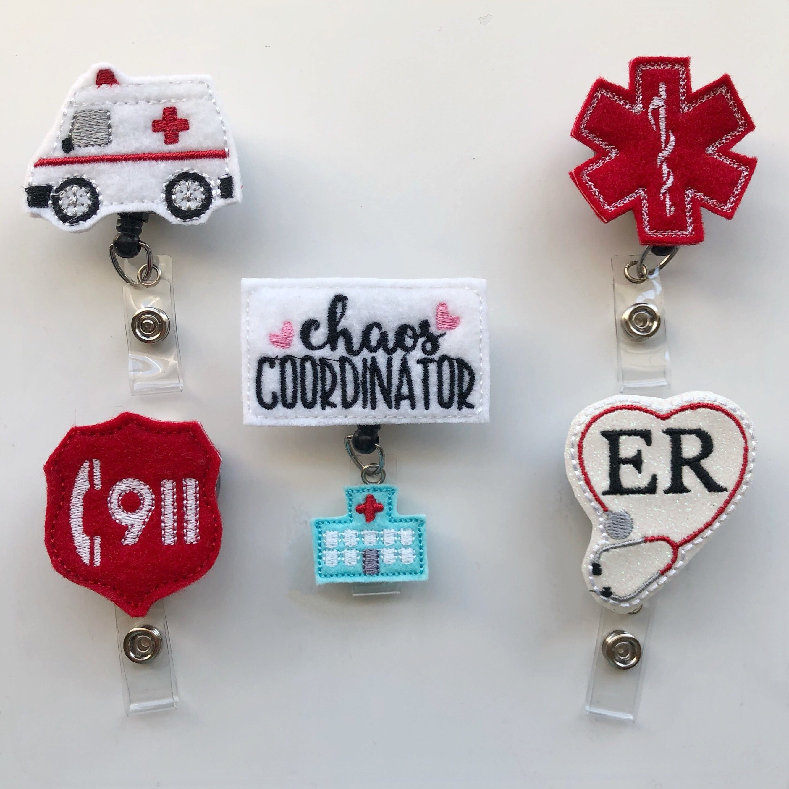 LOVEKITTY ID Badge Holder Teacher Nurse Great Gift Idea Cow Felt Retractable ID Badge Reel Name Badges Nursing Badge LOVEKITTY ID Badge Holder Teacher Nurse Great Gift Idea Cow Felt Retractable ID Badge Reel Name Badges Nursing Badge