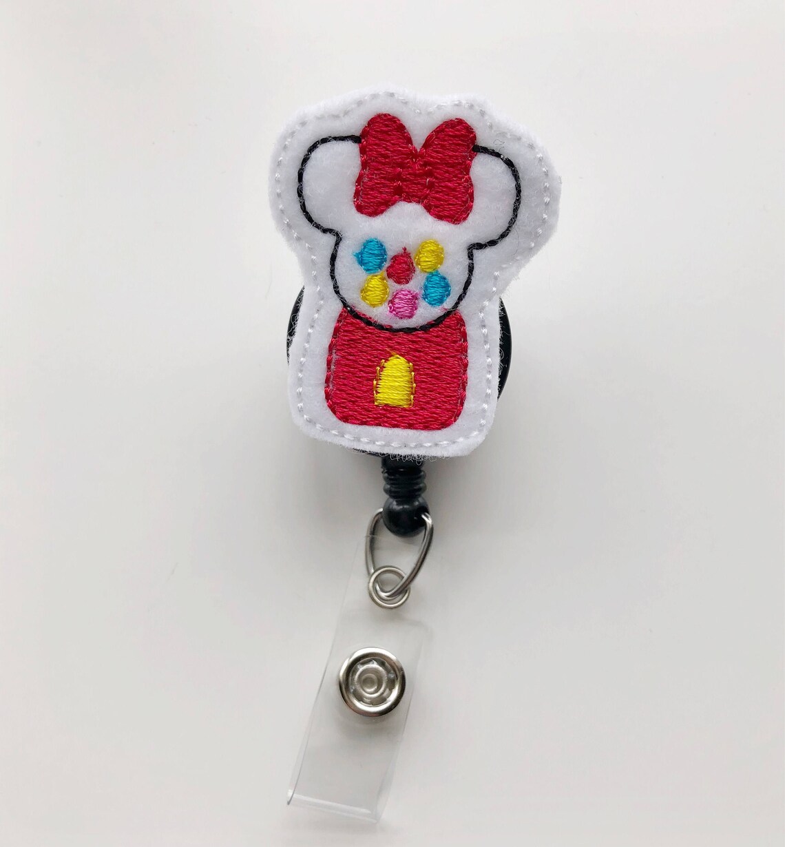 Minnie Mouse Badge Disney Name Badge Disney Badge Reel Name Etsy