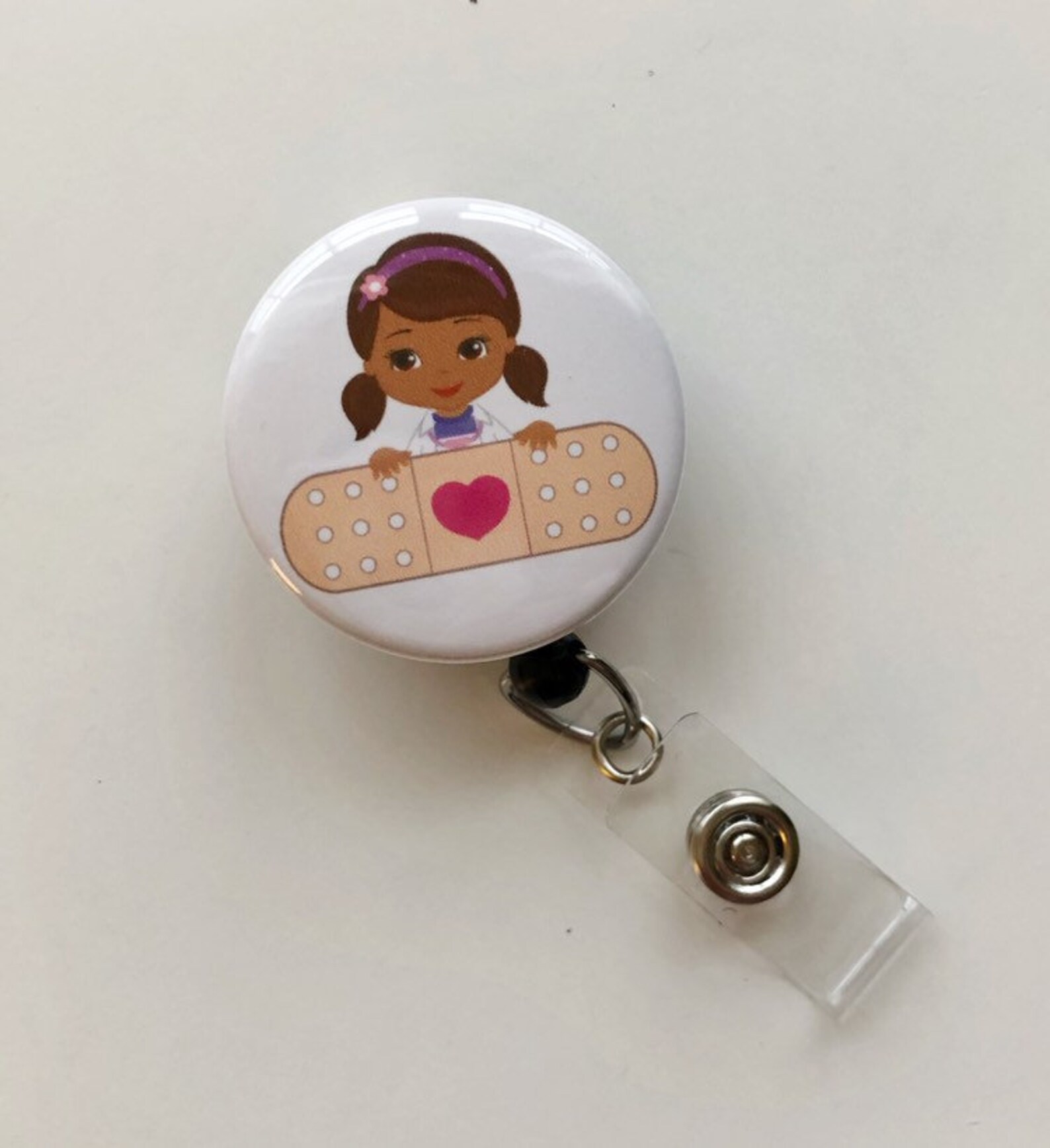 Nurse Id Tag Id Badge Tag Id Tag Cute Id Holder Doc Etsy