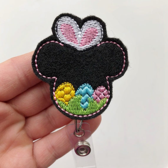 Bunny Badge Reel, Disney Badge Reel, ID Badge Holder, Badge Reel, Easter Badge  Reel, Retractable Badge, ID Badge Reel, Nurse Badge Reel 