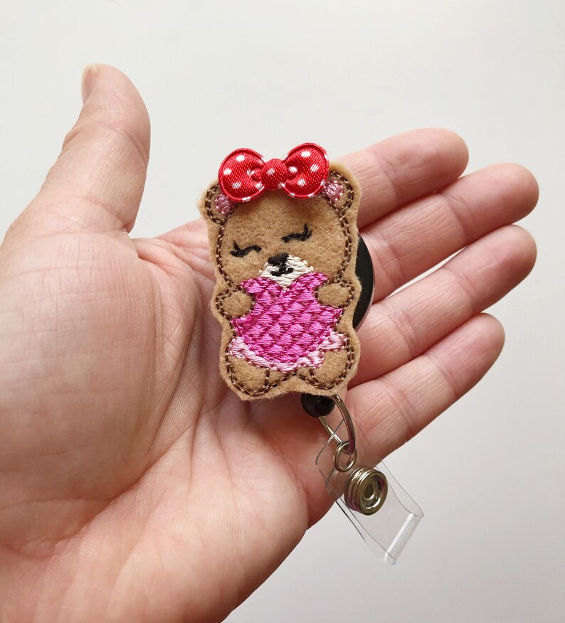 Cute ID Tag Cute Badge Reel Nurse Badge Reel Badge Reel Etsy