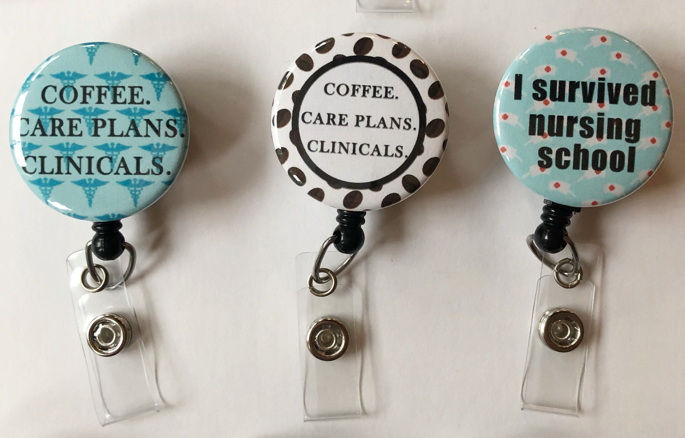 Nurse Badge Reel Badge Reel Nursing Badge Reel Retractable Etsy