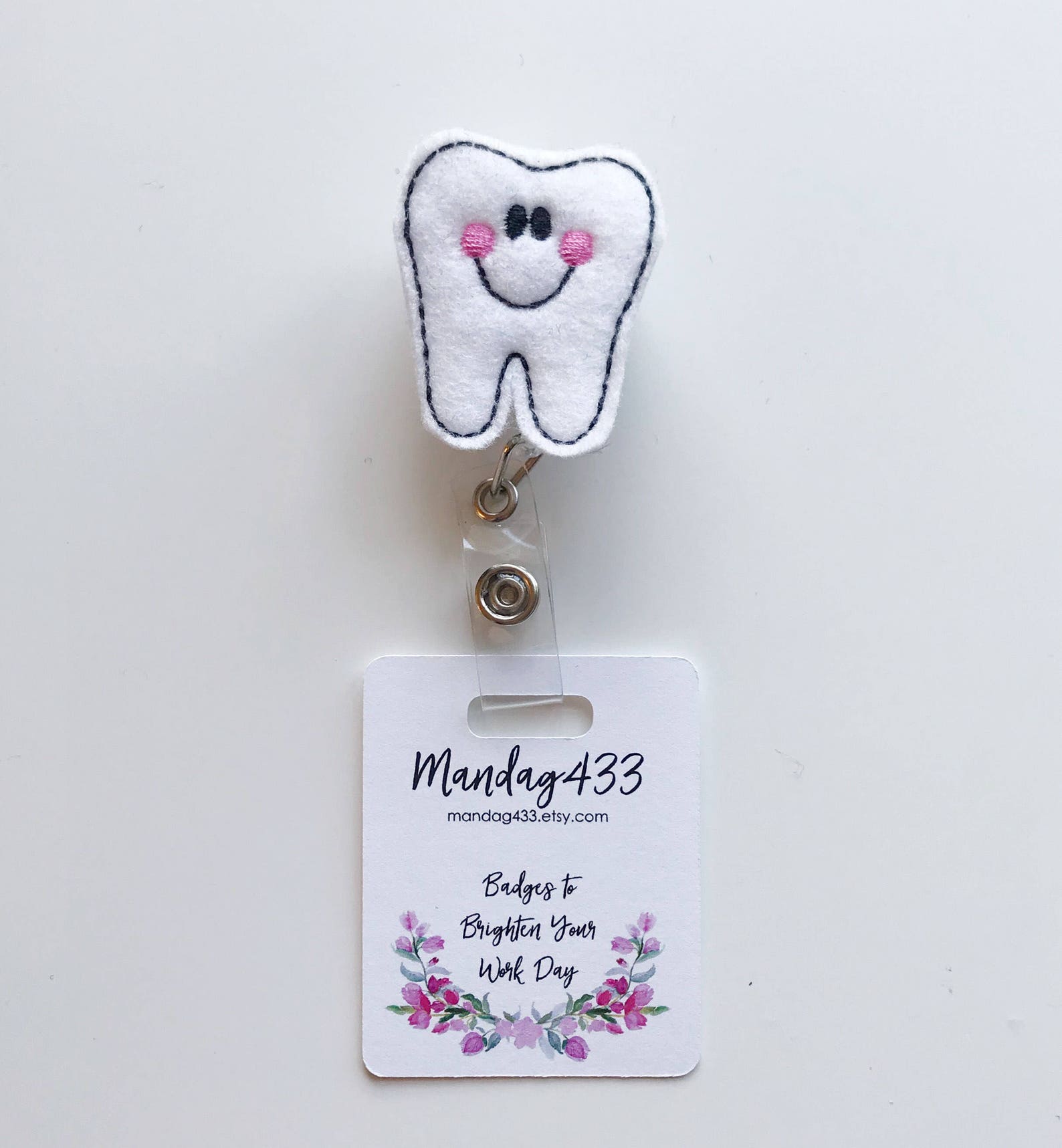 Dental Hygienist Dentist Gift Dentistry Name Tag Dental Etsy