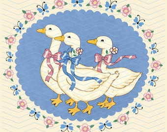 90s Thrifted Geese Vintage Grandma Digital Download