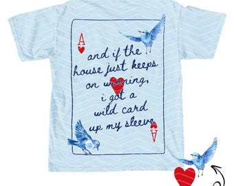 i got a wild card up my sleeve Bluebird Miranda Lambert PNG Digital Design