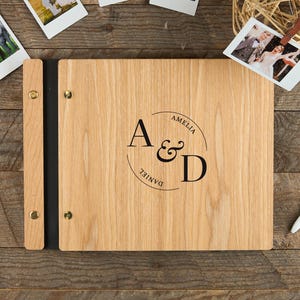 Wedding Guest Book, Wood Guest Book, Guest Book, Photobooth Guestbook, Wooden Guest Book, Personalized Photo Album, Wedding Album