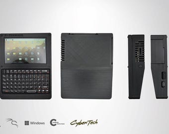 Pi Terminal - Portable Handheld CyberDeck with Pi OS - RetroPi - ParrotOS