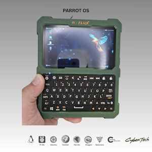 PI FLUX - The Ultimate Pi 5 Portable Handheld CyberDeck W/ PIOS, Kali & RetroGames