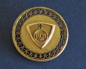 RCA EMPLOYEE Service Award Pin - for a Female