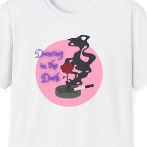 Baroque Pop Inspired &quot;Dancing in the Dark&quot; Graphic Tee, Americana T-shirt