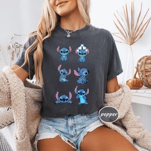 Comfort Colors Stitch Shirt, Disney Lilo and Stitch T-shirt, Cute Stitch T-shirt, Disneyworld Vacation Shirt, Stitch Fan Gift,