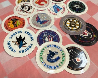 NHL Mini Team Stickers