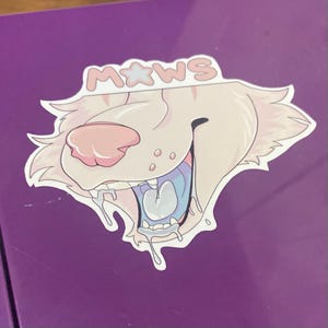 Maw Furry Stickers