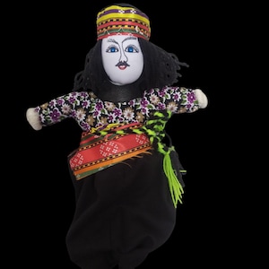 Handmade Boy Cloth Doll - Traditional Turkish Cappadocia Soganli Craft, Vintage-Style Collectible Gift & Home Decor - Gift for Boys