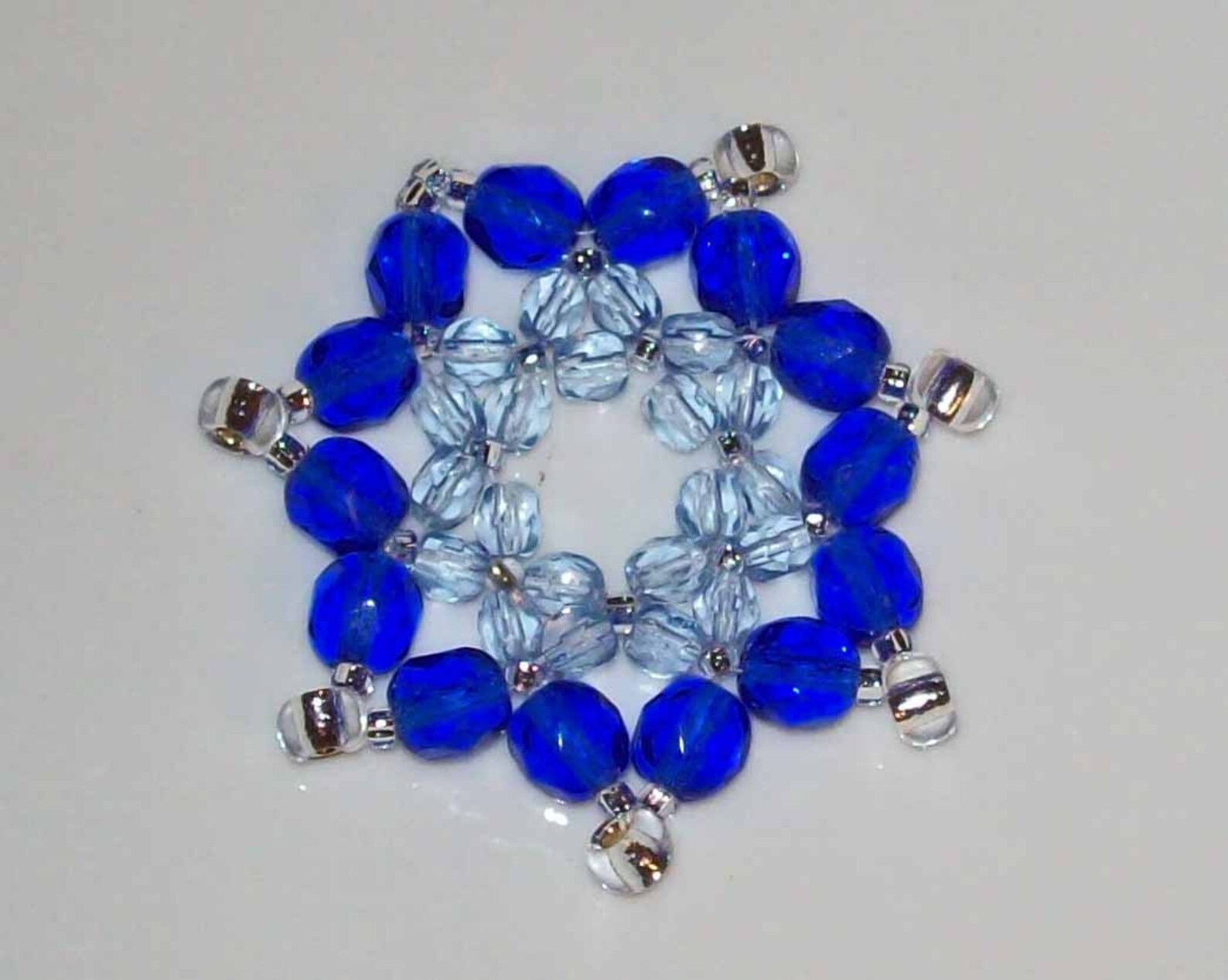 Tutorial Crystal Beading Pattern Circle Pendant Wreath Etsy