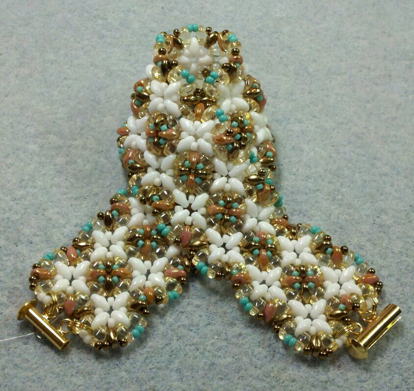 Bead Pattern Bead Weaving Tutorial Hortustwin Bead Cuff Etsy UK