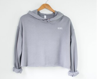 REBEL Cropped Hoodie