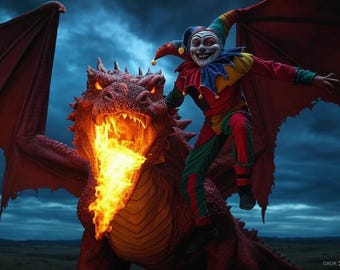 Clowns On Dragons - 100PK