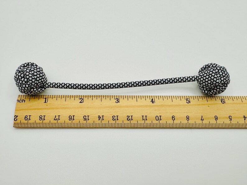 Paracord Begleri With Monkey's Fist Knot Ends - Custom Handmade to ...