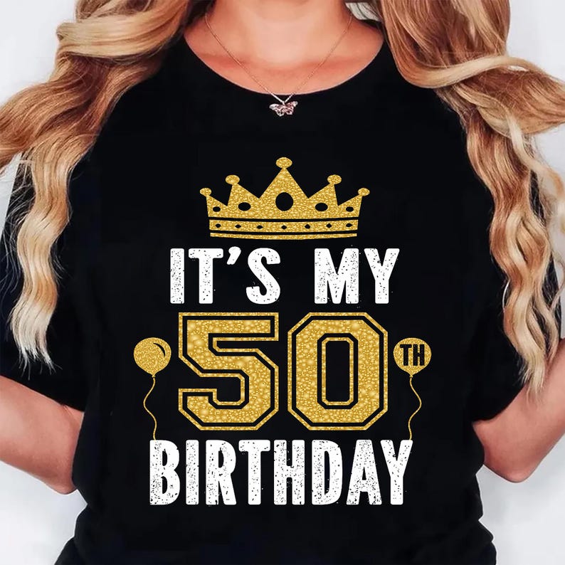 It's My 50th Birthday Queen PNG , 50 Years Old Shoes Crown Diamond Png ...