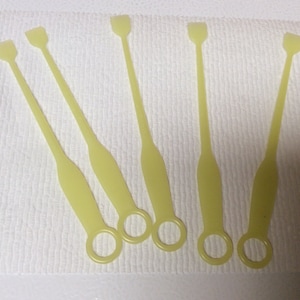 Set of 11 Yellow Flat Head Relish Drink Stirring Tool TUPPERWARE #178 NEW!!