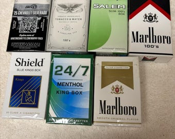 ヴィンテージ MORE タバコ (3 個セット)、コレクション用の空箱 - Etsy