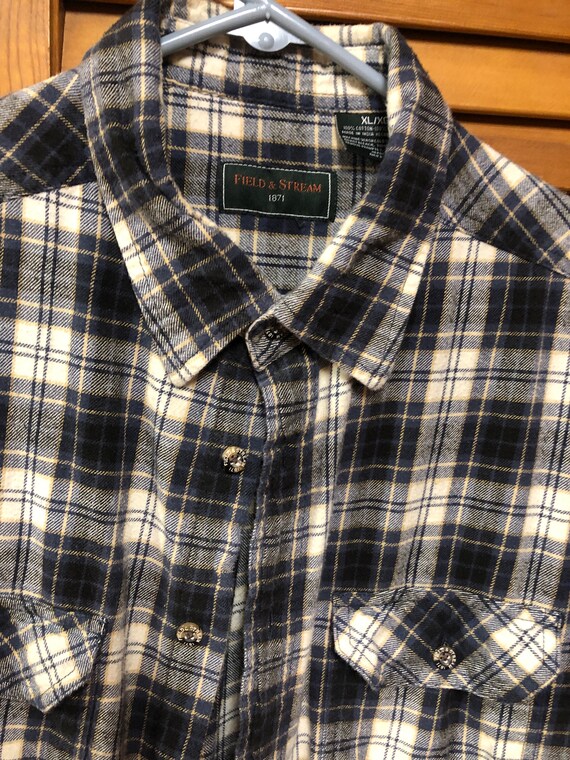 Vintage Field & Stream Mens X-Large Light-Weight … - image 2