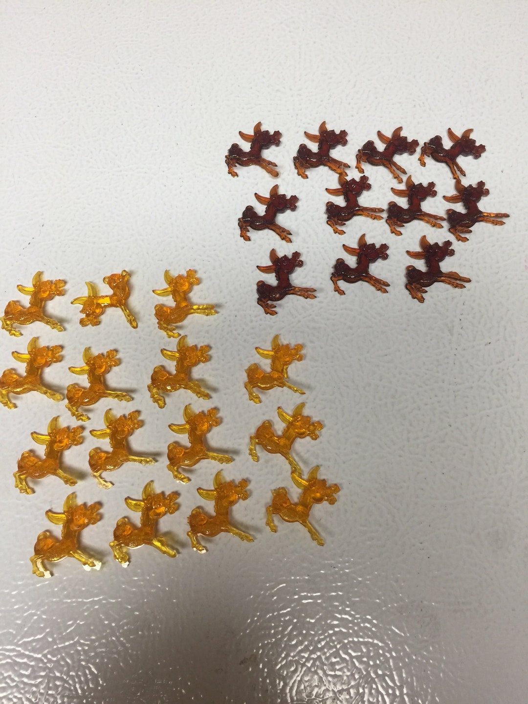 Vintage 26 Small/tiny Plastic Donkeys Democratic Party Donkey Symbol