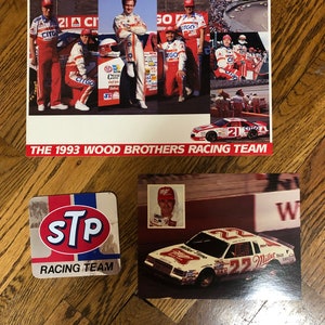 1993 Auto Nascar Racing Pack Citgo Woods Brothers STP Miller Bobby Allison Winston Cup Series