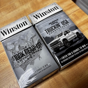 winston cigarettes.com sweepstakes Winston Cigarette Pack
