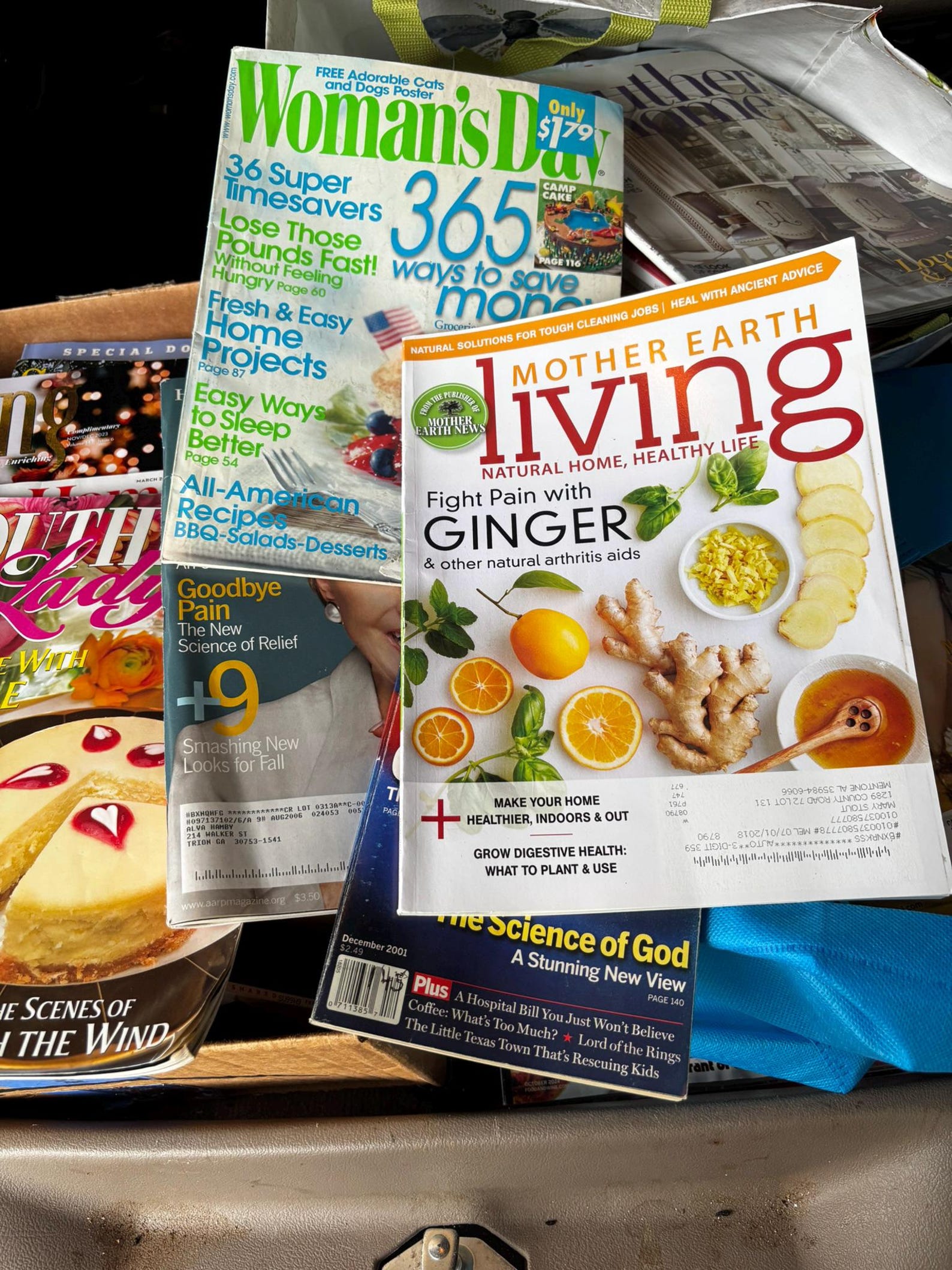 Random Magazine Clips Book Magazines for Crafts Lot of 20 - Junk Journal, Mixed Media, Collage ...