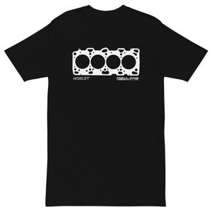 Camiseta con motor Mitsubishi 4G63T - Coches JDM