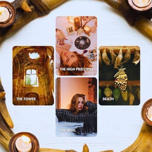 Tarô Evoluindo Ecos | Baralho para Imprimir | 78 Cartas