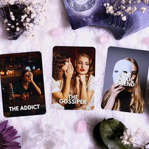 The Personality Oracle (Shadow Aspects) | Printable Deck | 50 Cards