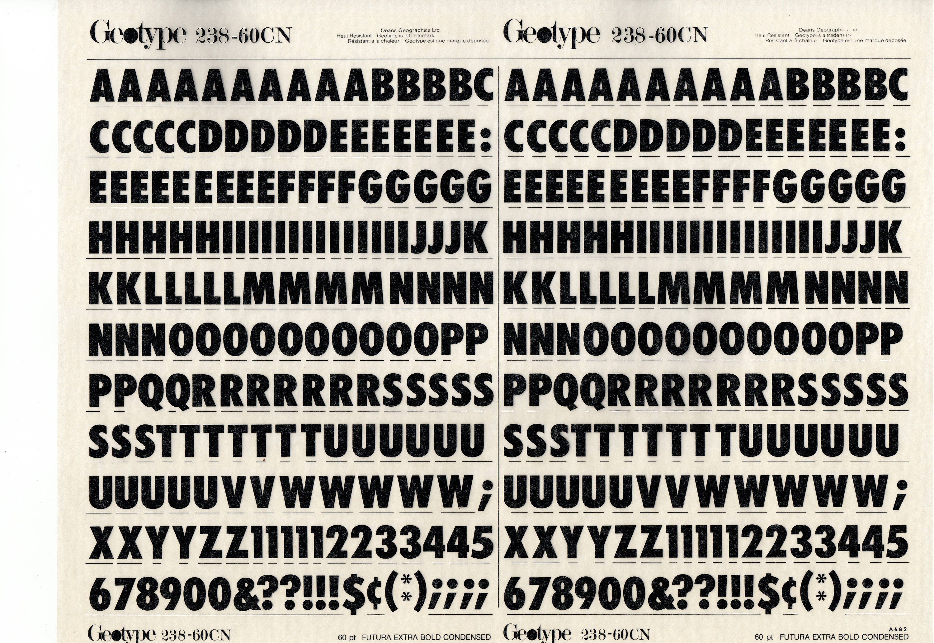 【中古】 Instant Business Letters FUTURA EXTRA Bold Condensed Italic (36pt) Letraset Instant
