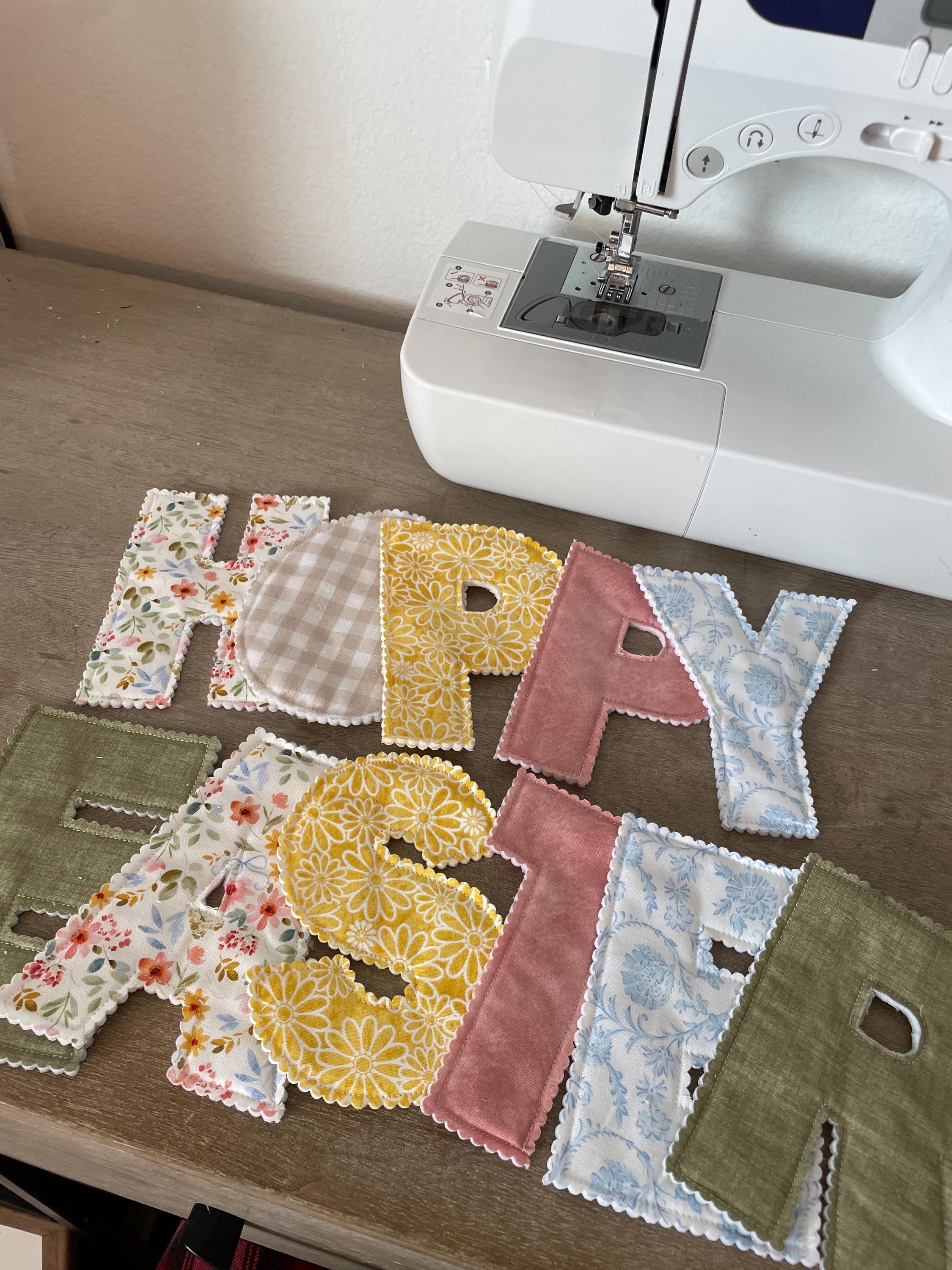 Hoppy Easter Fabric Banner - Etsy