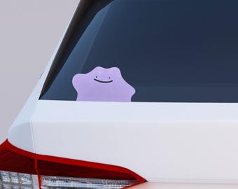Ditto Peeking Vinyl Decal for Car, Laptop, Phone Mirror Window Sticker
