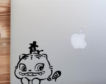 110 Autocollants K-pop Et Chat Déjanté - Vinyle Imperméable - Pour Ordinateur, Skate, Valise - Ados Et Fans