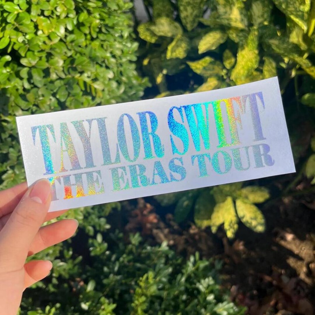 Swifty Sticker Taylor Swift the Eras Tour Swifty Swiftie TS Eras Tour Merch Vinyl ...