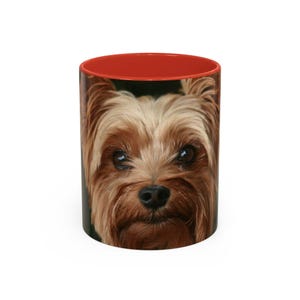 Dog Lover&#39;s Accent Coffee Mug, Pet-Themed Gift for Dog Owners, Cute Coffee Cup for Birthdays, Animal Lover Mug