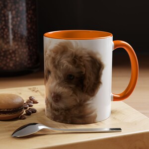Tazza da caffè con cucciolo / Regalo per amanti dei cani / Tazza per amanti degli animali / Tazza da caffè divertente / Tazza per amanti degli animali / Perfetta per compleanni e feste