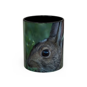 Niedliche Kaninchen Akzent Kaffeetasse für Tierliebhaber, perfektes Geschenk für Geburtstage, Ostern, Housewarming, Kaffee Fanatiker