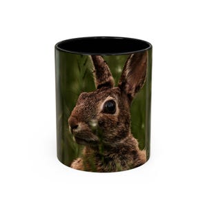 Rabbit Coffee Mug: Nature-Inspired Ceramic Accent Mug